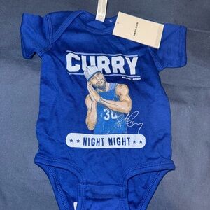 NBA Blue Curry Kids outfit